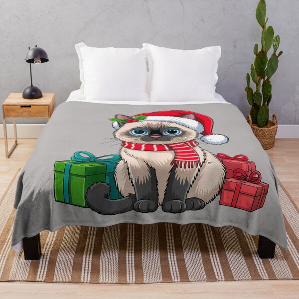 Item preview, Siamese Cat Holiday Kitten Christmas for Kids designed and sold by GreggRoss.