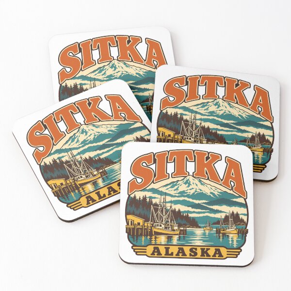 Item preview, Sitka Gift - Alaska designed and sold by RedRubyBubble.