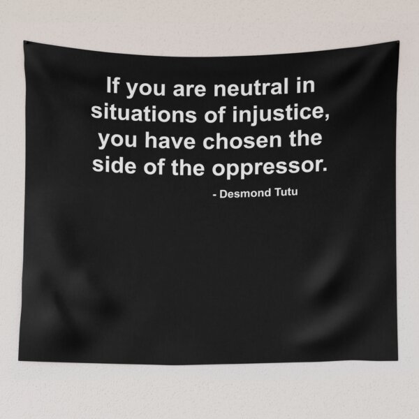 Item preview, Desmond Tutu Oppressor Quote 37 Cools Vintage    designed and sold by Destroyplanets.