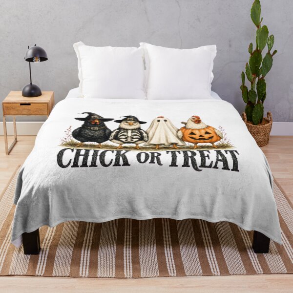 Item preview, Chick Or Treat Halloween Chicken Costume Art designed and sold by OlyvieArt.