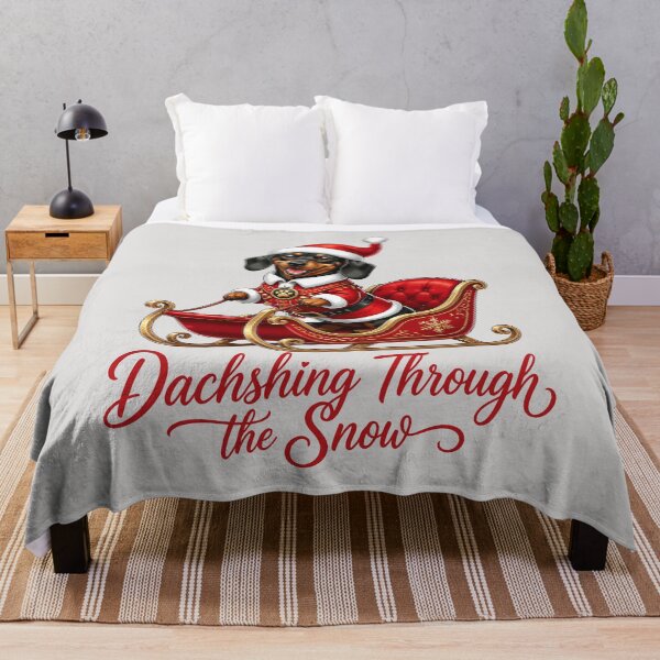 Item preview, Dachsing Yuletide Sausage Dog designed and sold by taiche.