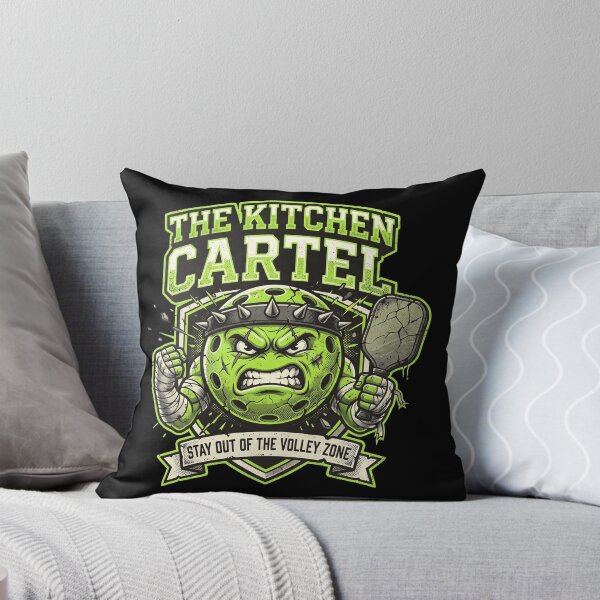 Item preview, The Kitchen Cartel Pickleball Angry Ball Stay Out of the Volley Zone Art designed and sold by Luminari Creations.