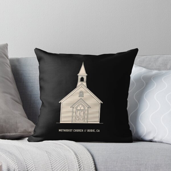 Item preview, Methodist Church Bodie California designed and sold by SplashTastic.