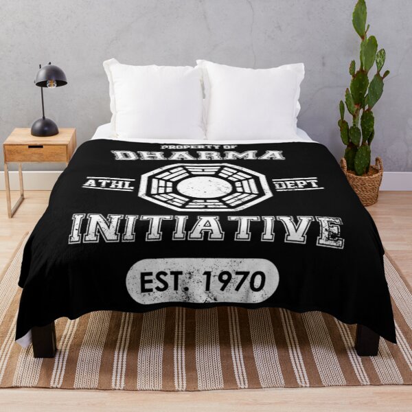 Item preview, Dharma Initiative Athletic Department Black Ver 21 designed and sold by Destroyplanets.