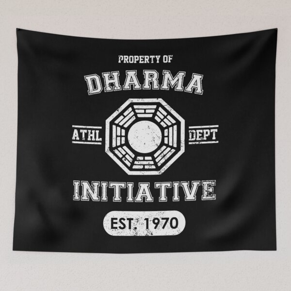 Item preview, Dharma Initiative Athletic Department Black Ver 21  designed and sold by Destroyplanets.