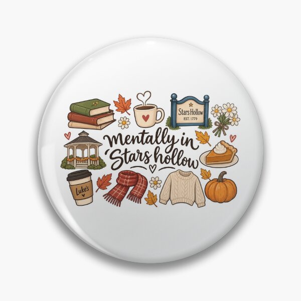 Item preview, Mentally In Stars Hollow Shirt, Cozy Autumn Book designed and sold by art-sit-xky.