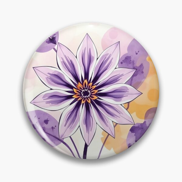 Item preview, Purple Floral  designed and sold by GraphicsClub.