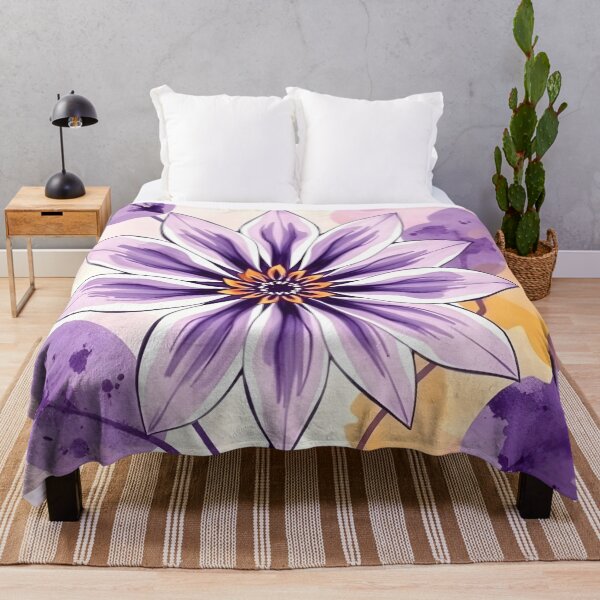 Item preview, Purple Floral designed and sold by GraphicsClub.