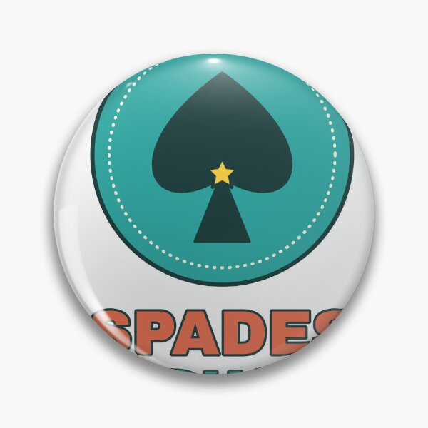 Item preview, Spades Squad Card Game | Retro Game Night Design designed and sold by Playful Paper Club.