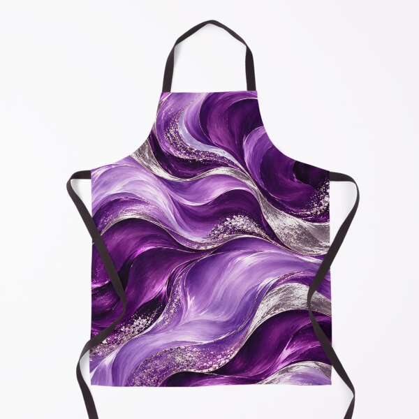 Item preview, Lavender and Silver Marble Waves designed and sold by Bizzfora - Shrewdnia POD.