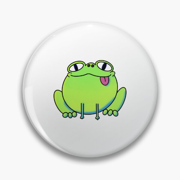 Item preview, Derpy Frog Funny Chubby Froggy Art designed and sold by Wwigglefolk.
