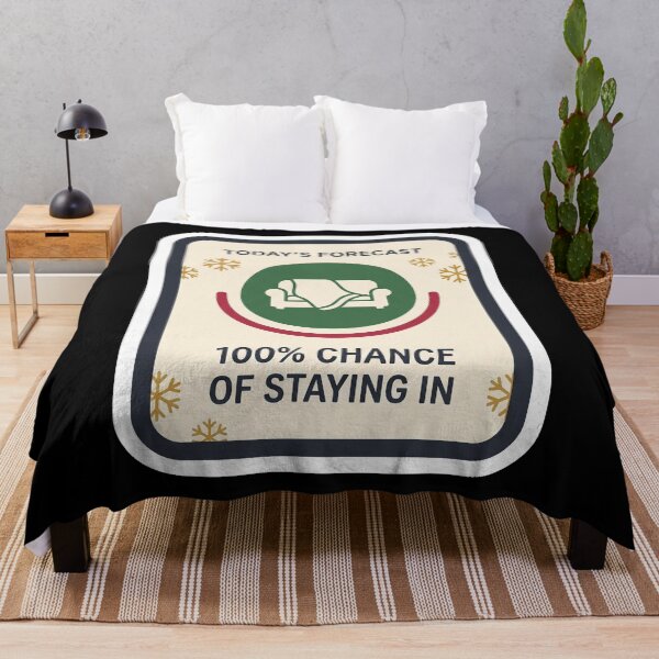 Item preview, Today's Forecast Staying In - Introvert Weather Chart designed and sold by TheCalmEdit.