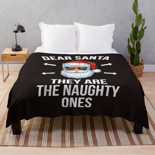 Item preview, Funny Cool Santa Claus They Are The Naughty Ones Christmas Top designed and sold by mari-kayden.