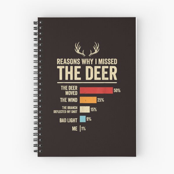 Item preview, Funny Deer Hunter Excuses Bar Chart Hunting Season Top designed and sold by mari-kayden.