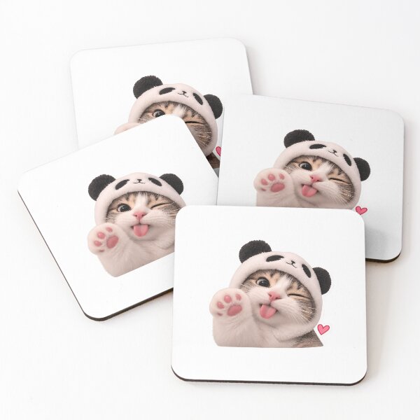 Item preview, Cute Cat Making Heart Shape – Kawaii Love Cat designed and sold by Bysma.