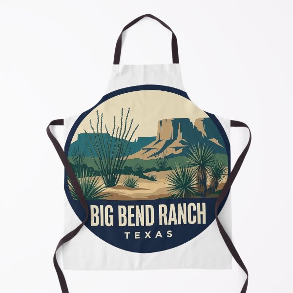 Item preview, Big Bend Ranch Texas Desert Mesa Circle Badge Sticker designed and sold by DetourDgn.