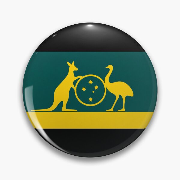 Item preview, Great Southern Land, sun, Australia, flag designed and sold by Kangaroo Sun.
