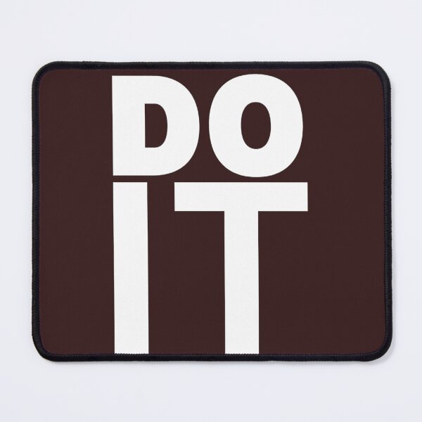 Item preview, Do It - Minimalist Typography Motivational Quote (white) designed and sold by Rongchonge.