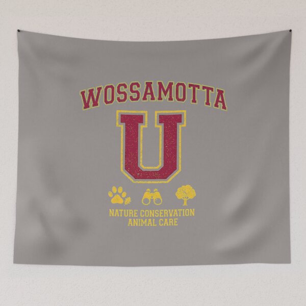 Item preview, Wossamotta U Vintage College Varsity Letterman-89 designed and sold by SteffenHerrc.