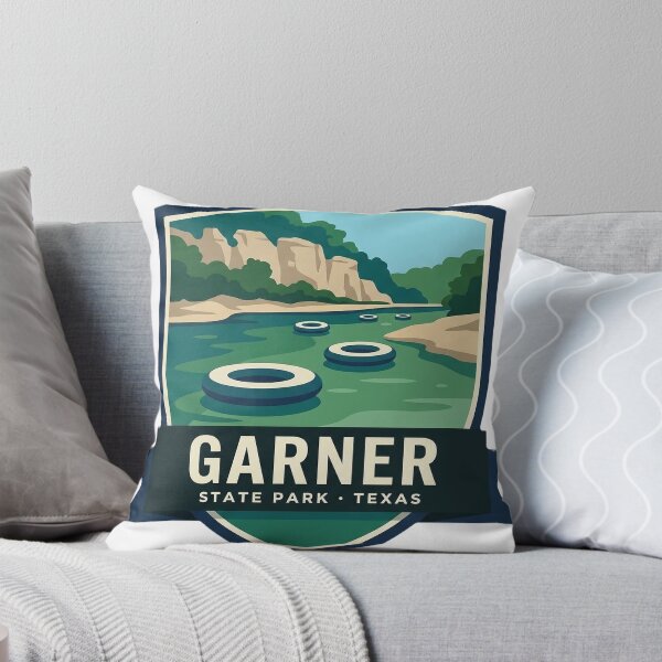 Item preview, Insignia del Parque Estatal Garner, Texas, con diseño de los tubos del río Frio. designed and sold by DetourDgn.