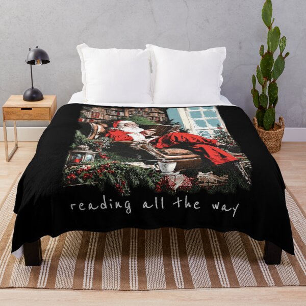Item preview, Santa Reading in Cozy Library Armchair designed and sold by RannaHile.