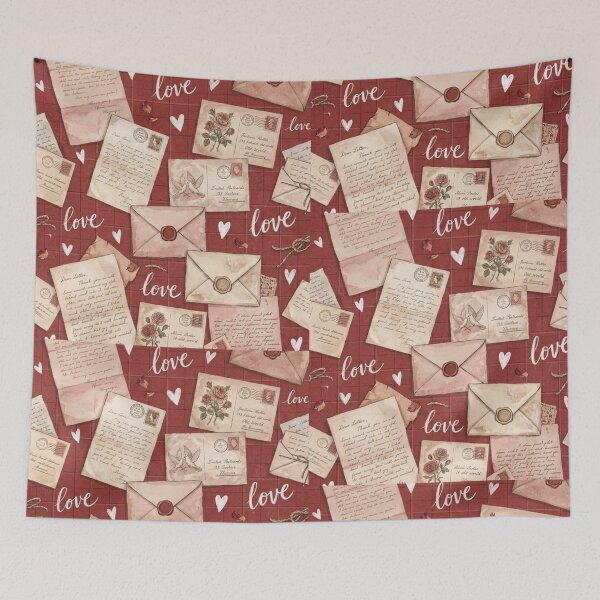 Item preview, Vintage Love Letters and Romantic Old Correspondence Pattern designed and sold by MIRAMUSE10.