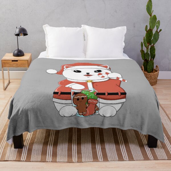 Item preview, Santa Lucky Cat, Christmas designed and sold by ArleneRowe.