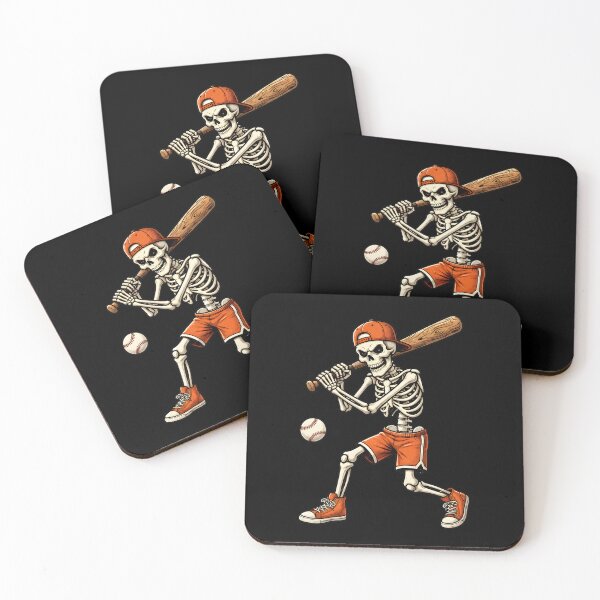 Item preview, Skeleton Baseball Player Batting Graphic designed and sold by Dmo3HarkoArt.