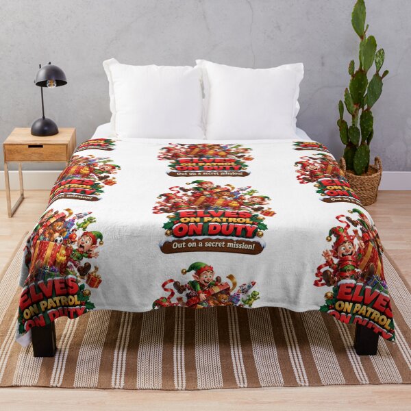 Item preview, Christmas Elves Gone Wild designed and sold by Aneta-Design.