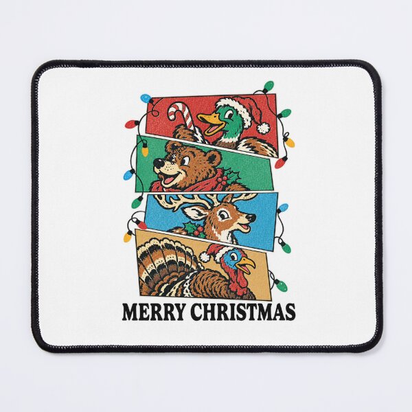 Item preview, Christmas Duck Bear Deer and Turkey Panels designed and sold by RannaHile.