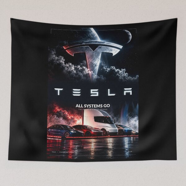 Item preview, TESLA FLYING CAR #7 designed and sold by JamiePullThatUp.