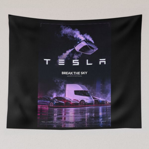 Item preview, TESLA FLYING CAR #8 designed and sold by JamiePullThatUp.