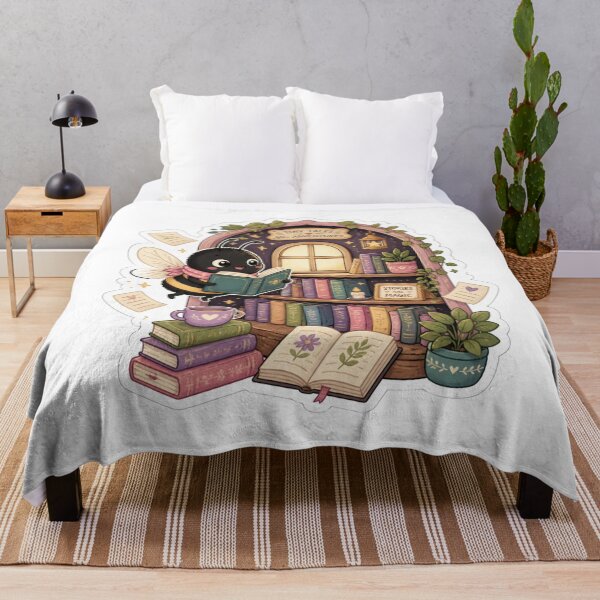 Item preview, Bee and books designed and sold by emmeshop98.