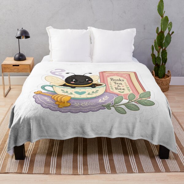 Item preview, Bee and books designed and sold by emmeshop98.