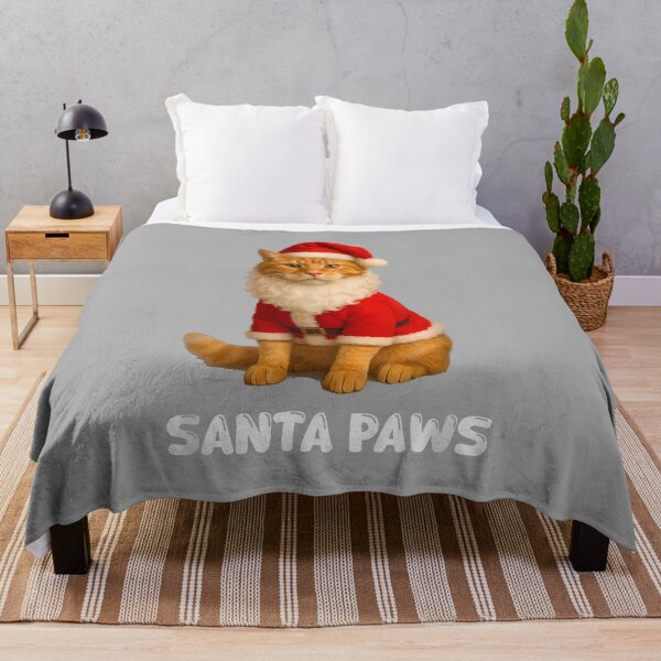 Item preview, Santa Paws Funny Orange Tabby Cat Christmas Holiday_3 designed and sold by ArleneRowe.