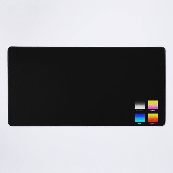 Item preview, Omori emotions background with text, minimalist design designed and sold by The Minimal Geek Apparels.