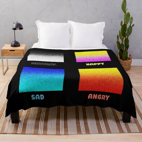 Item preview, Omori emotions background with text, minimalist design designed and sold by The Minimal Geek Apparels.
