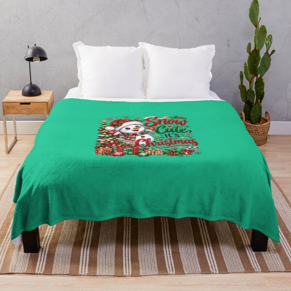 Item preview, Snow Cute It’s Christmas – Cute Snowman Holiday Design designed and sold by ARVI'S ART STUDIO.