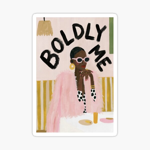 Item preview, Shady Business at the Pink Poodle Fluff Café designed and sold by Print Fiction.
