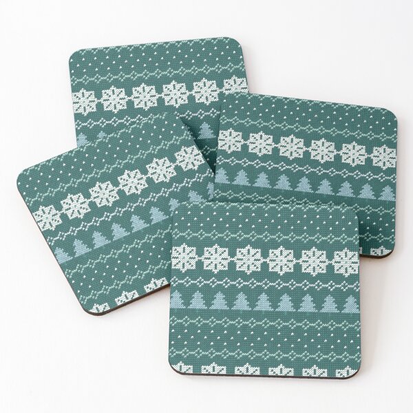 Item preview, Fair Isle Pattern In Seafoam - Soft Christmas Jumper Design designed and sold by cute-animals99.