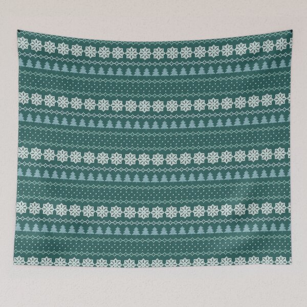 Item preview, Fair Isle Pattern In Seafoam - Soft Christmas Jumper Design designed and sold by cute-animals99.
