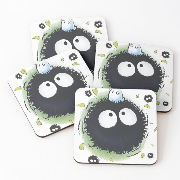 Item preview,  Kawaii Susuwatari Soot Sprites Funny Vintage designed and sold by madritmammone.