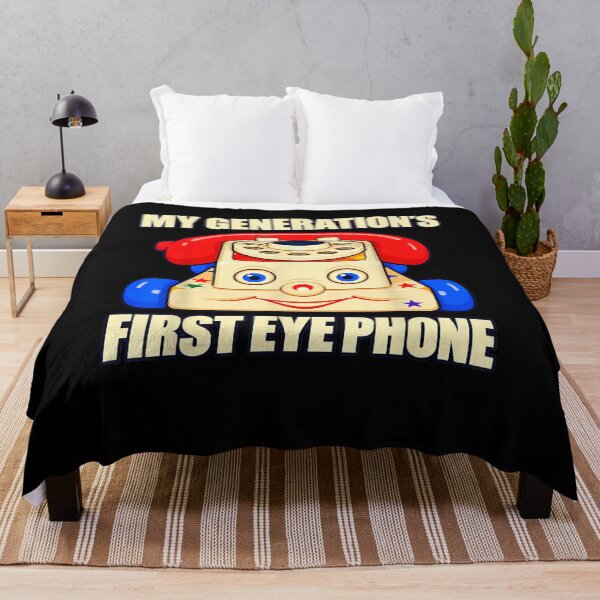 Item preview, My Generation's First Eye Phone Funny Quotes designed and sold by MakmurMpxgo.