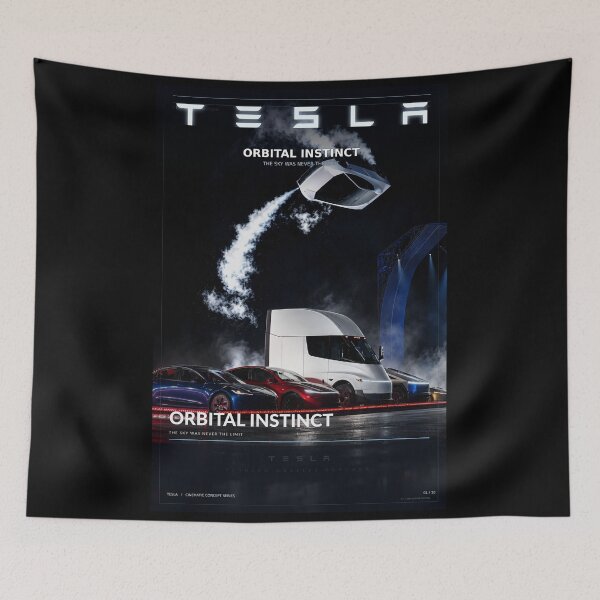 Item preview, TESLA FLYING CAR #2 designed and sold by JamiePullThatUp.