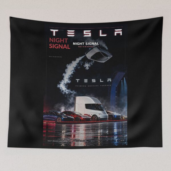 Item preview, TESLA FLYING CAR #9 designed and sold by JamiePullThatUp.