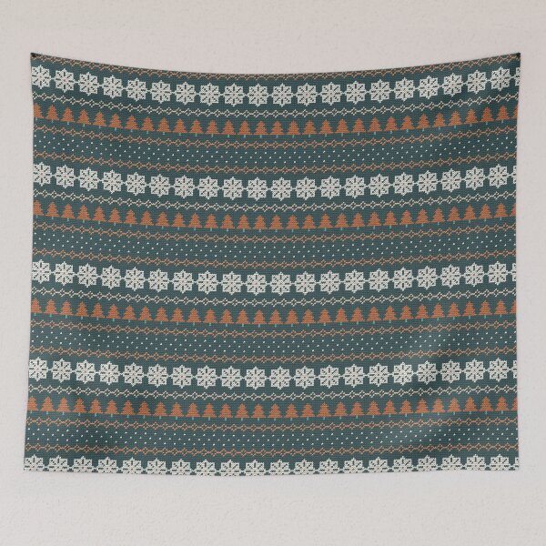 Item preview, Fair Isle Repeat Pattern - Cosy Cream Fair Isle designed and sold by cute-animals99.