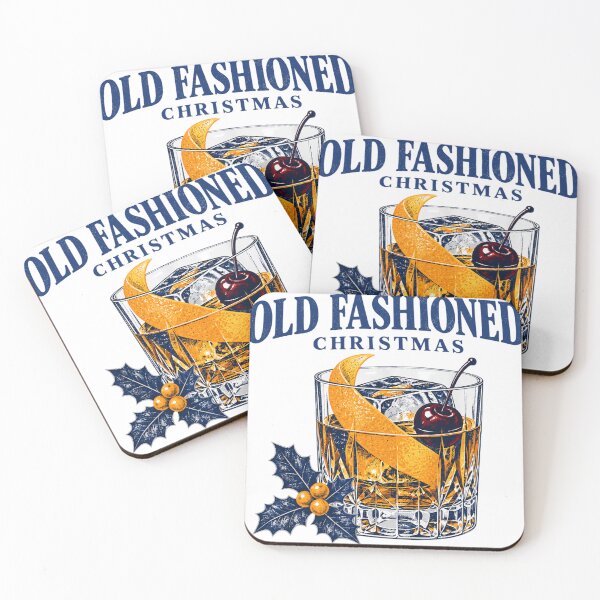 Item preview, Old Fashioned Christmas Bourbon Drink Holly designed and sold by MakmurMpxgo.