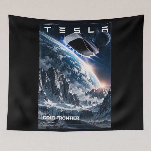 Item preview, TESLA FLYING CAR #11 designed and sold by JamiePullThatUp.