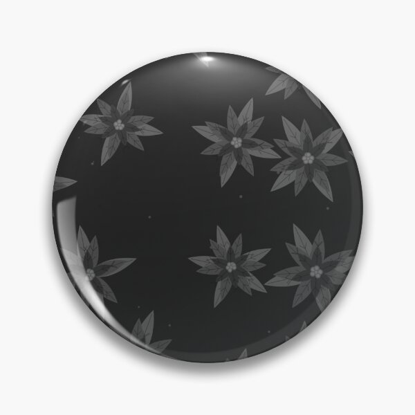 Item preview, Poinsettia Repeat Pattern - Monochrome Charcoal Poinsettia Bloom designed and sold by cute-animals99.