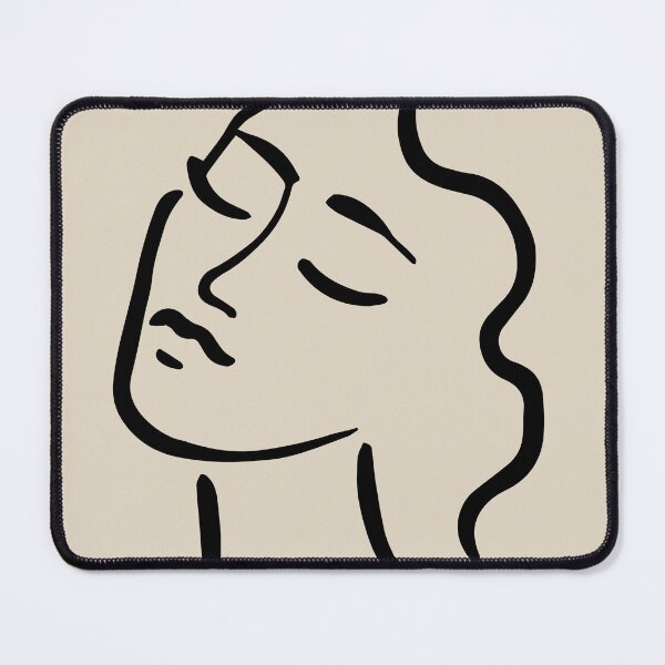 Item preview, Henri Matisse Line Art Woman Face - New Exhibition Style designed and sold by artswag.